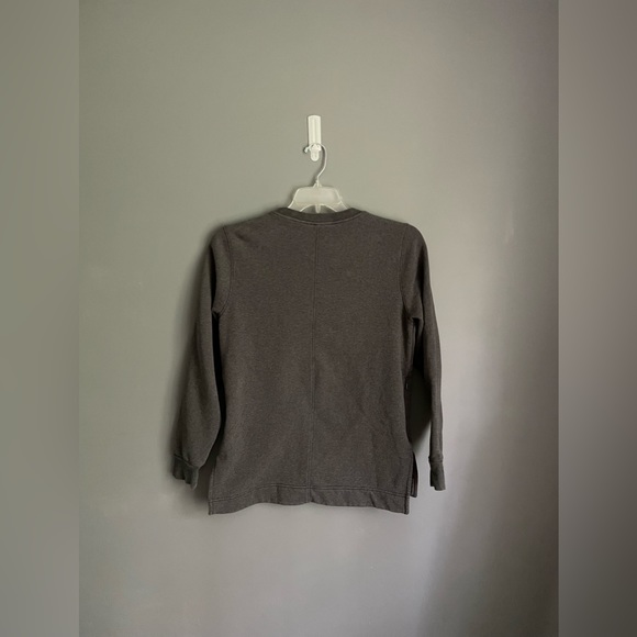 Athleta Retroplush Heather Crewneck Size Small - Picture 3 of 4